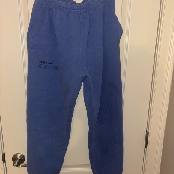 white fox do the most sweatpants dusk blue - Picture 3 of 5